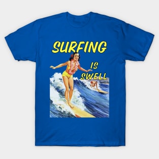 Lispe Surfing is Swell T-Shirt